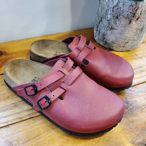Birkenstocks Birki's Women's Red Clogs 39